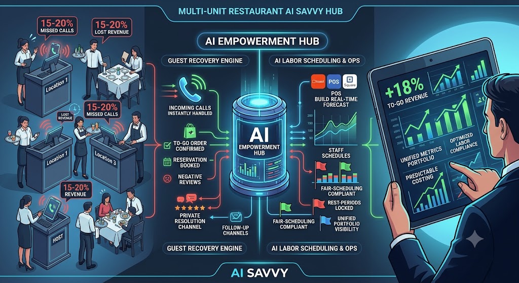AI Automation for Multi-Unit Restaurant Operators