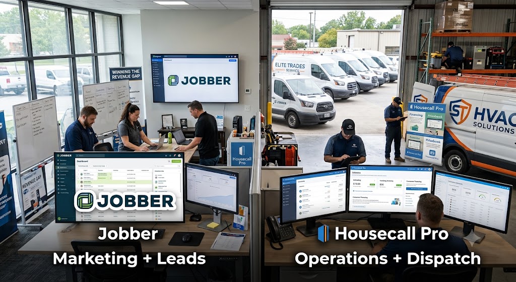 Housecall Pro vs Jobber: Which FSM Is Right for Your Shop Size? (2025–2026)