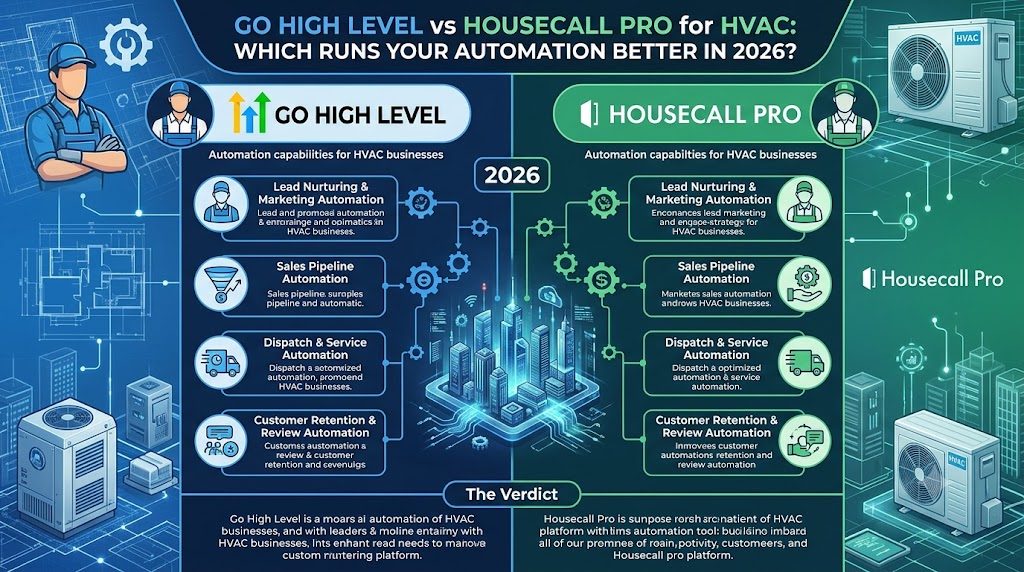 Go High Level vs Housecall Pro for HVAC: Which Runs Your Automation Better in 2026?